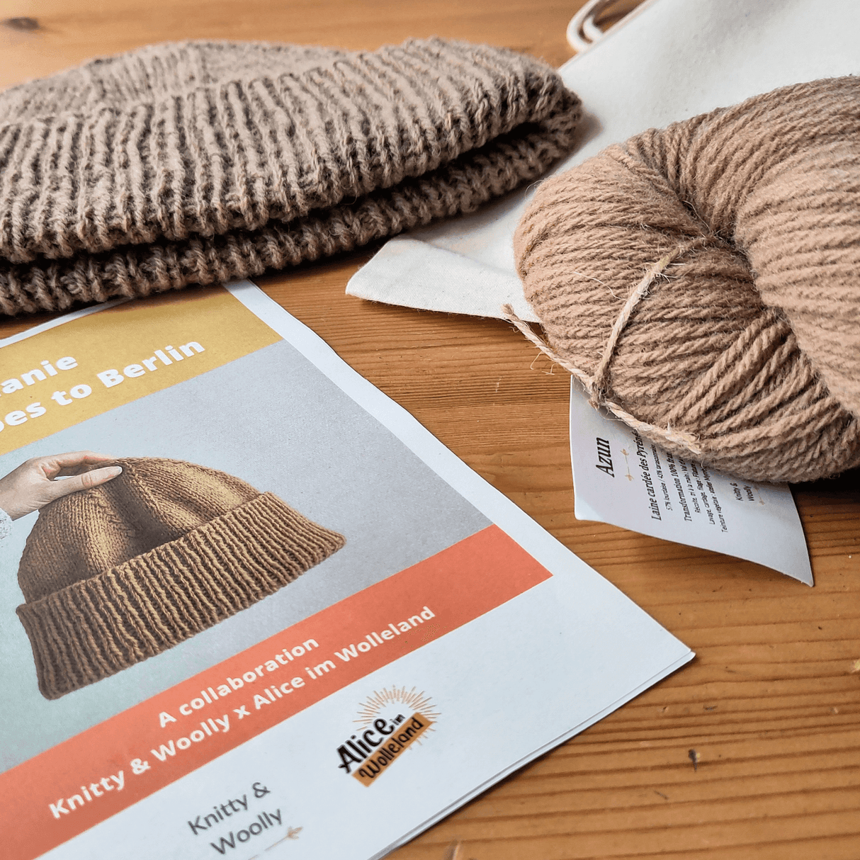 Strickset | Mütze Azun goes to Berlin