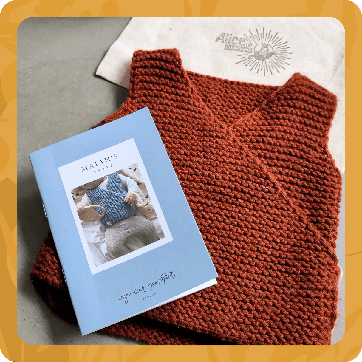 Strickanleitung | Maiahs Weste von My Dear Poppet