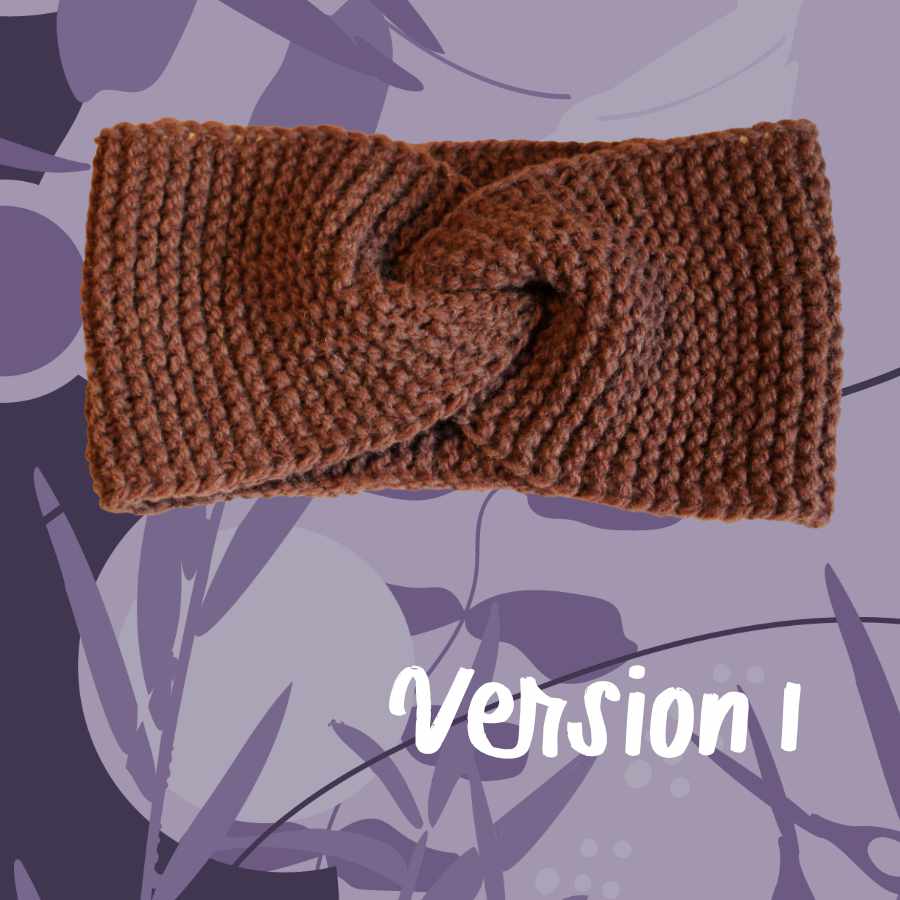 Strickset für Anfänger:in | KNIT ME Stirnband | Ethische und lokale Wolle