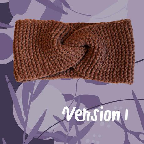 Strickset für Anfänger:in | KNIT ME Stirnband | Ethische und lokale Wolle