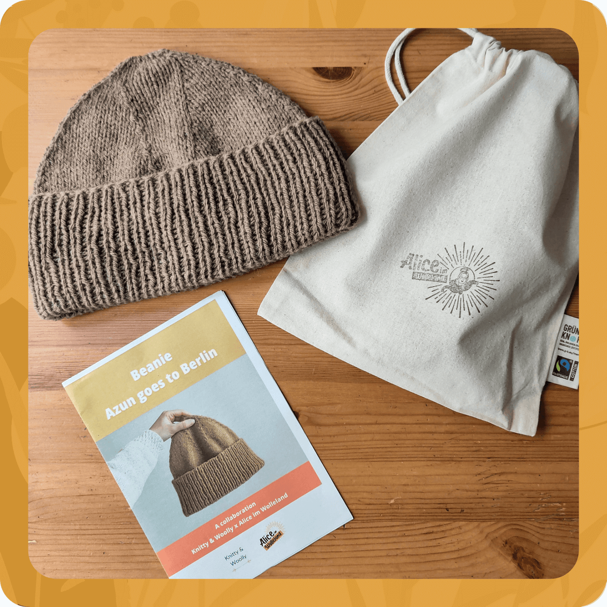 Azun goes to Berlin Mütze – Strickanleitung | PDF Download