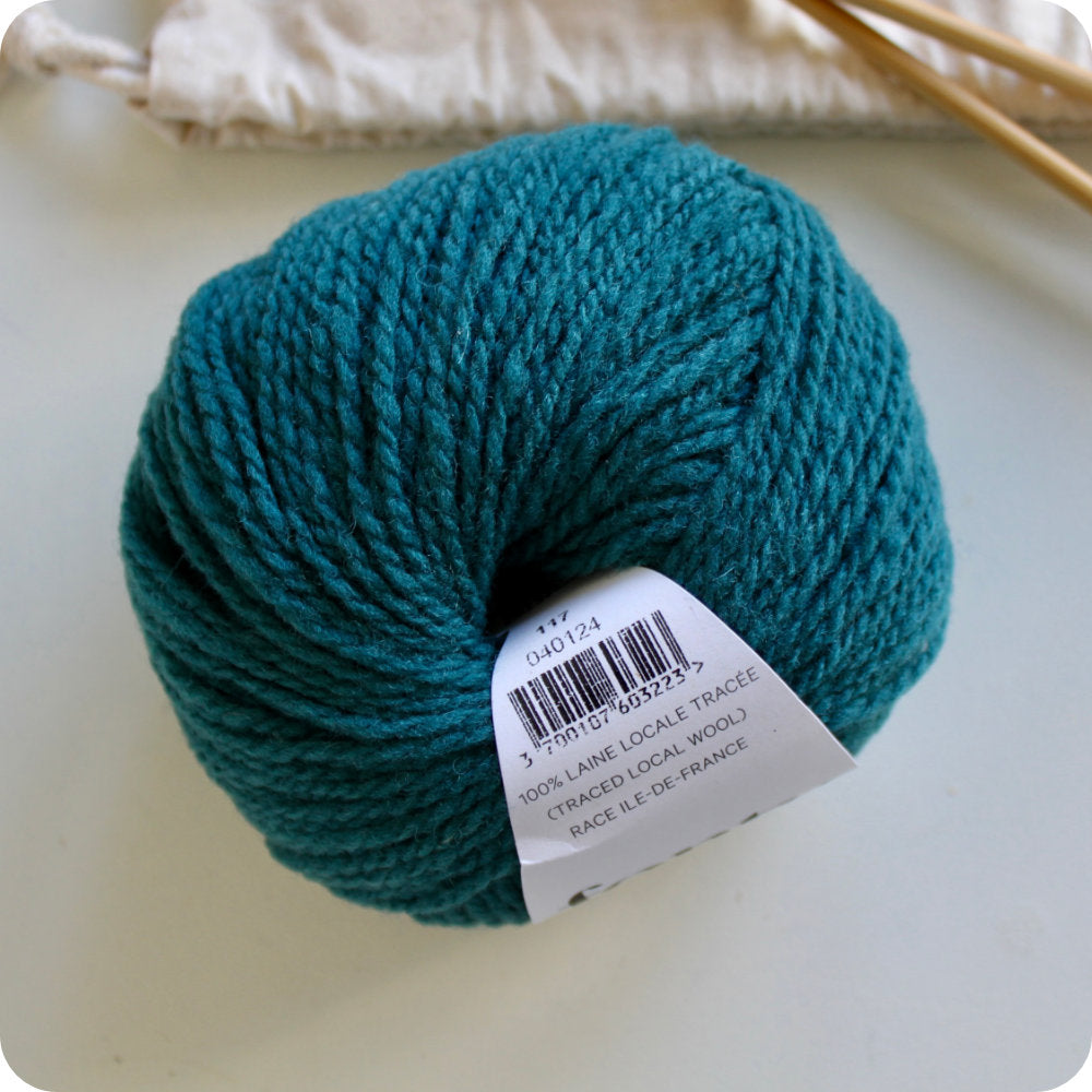 Strickset für Anfänger:in | KNIT ME Stirnband | Ethische und lokale Wolle