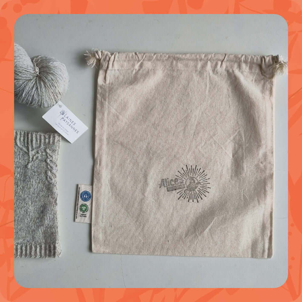 Projektbeutel aus Bio-Baumwolle | GOTS und Fair-Trade