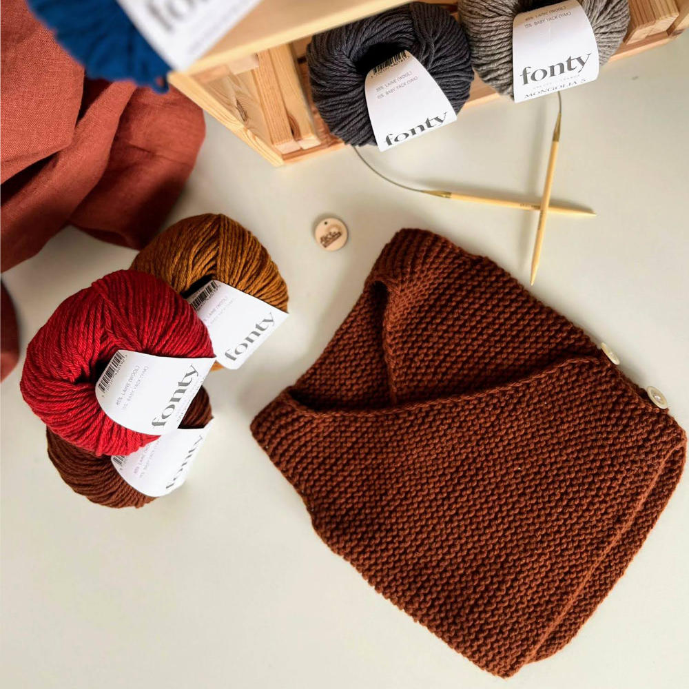 Strickset Wickeljacke | Maiah's Vest x Fonty Mongolia 5