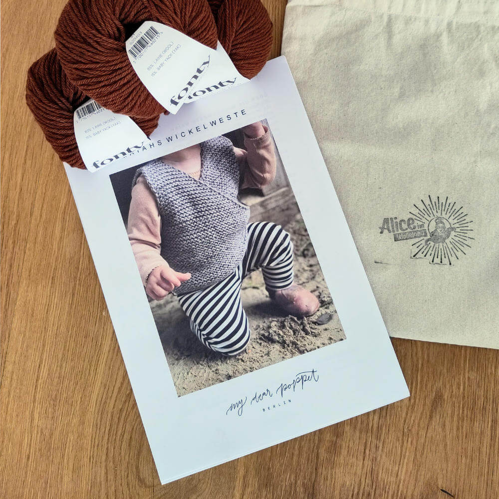 Strickanleitung | Maiahs Weste von My Dear Poppet