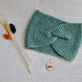 Strickset für Anfänger:in | KNIT ME Stirnband | Merinowolle