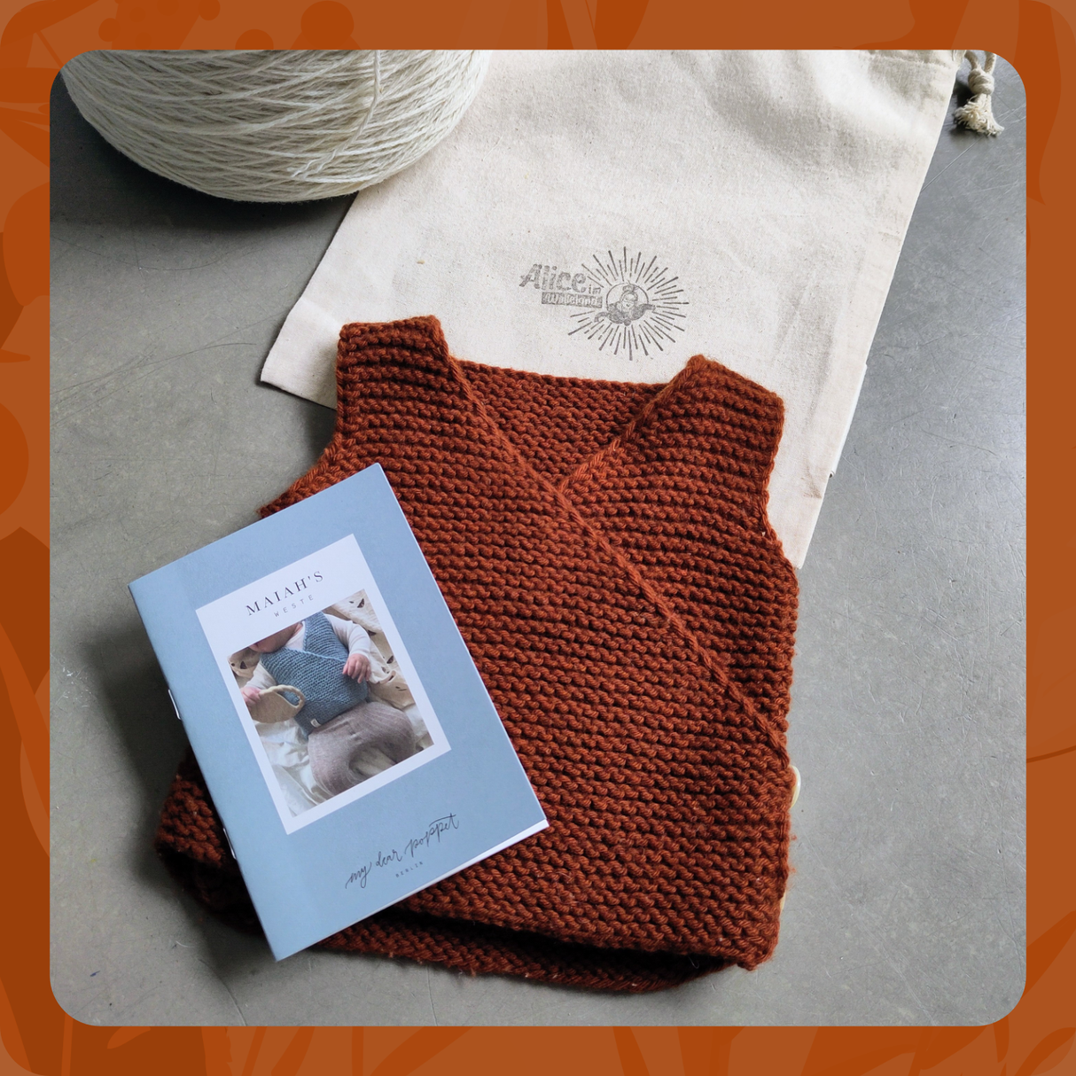 Strickset Wickeljacke | Maiah's Vest x Fonty Mongolia 5