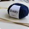 knaüel fonty nimbus merinowolle navy blau