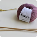 knaüel fonty nimbus merinowolle alt rosa