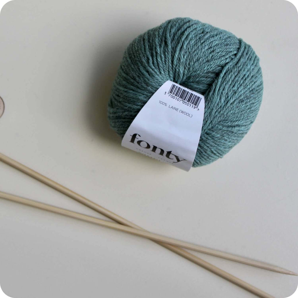 knaüel fonty nimbus merinowolle blue green