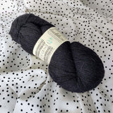 wolle merino angora bouclelaine schwarz