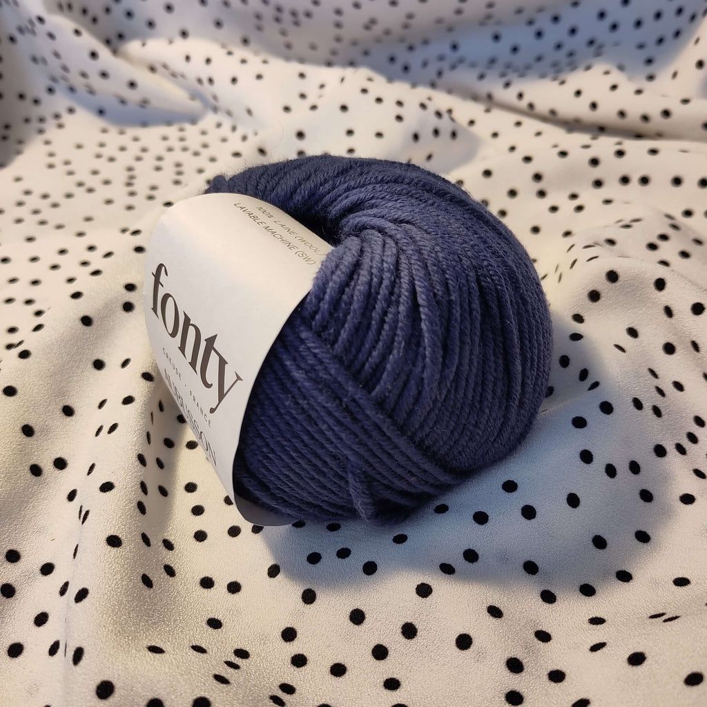 knauel merinowolle aubusson fonty dunkel blau
