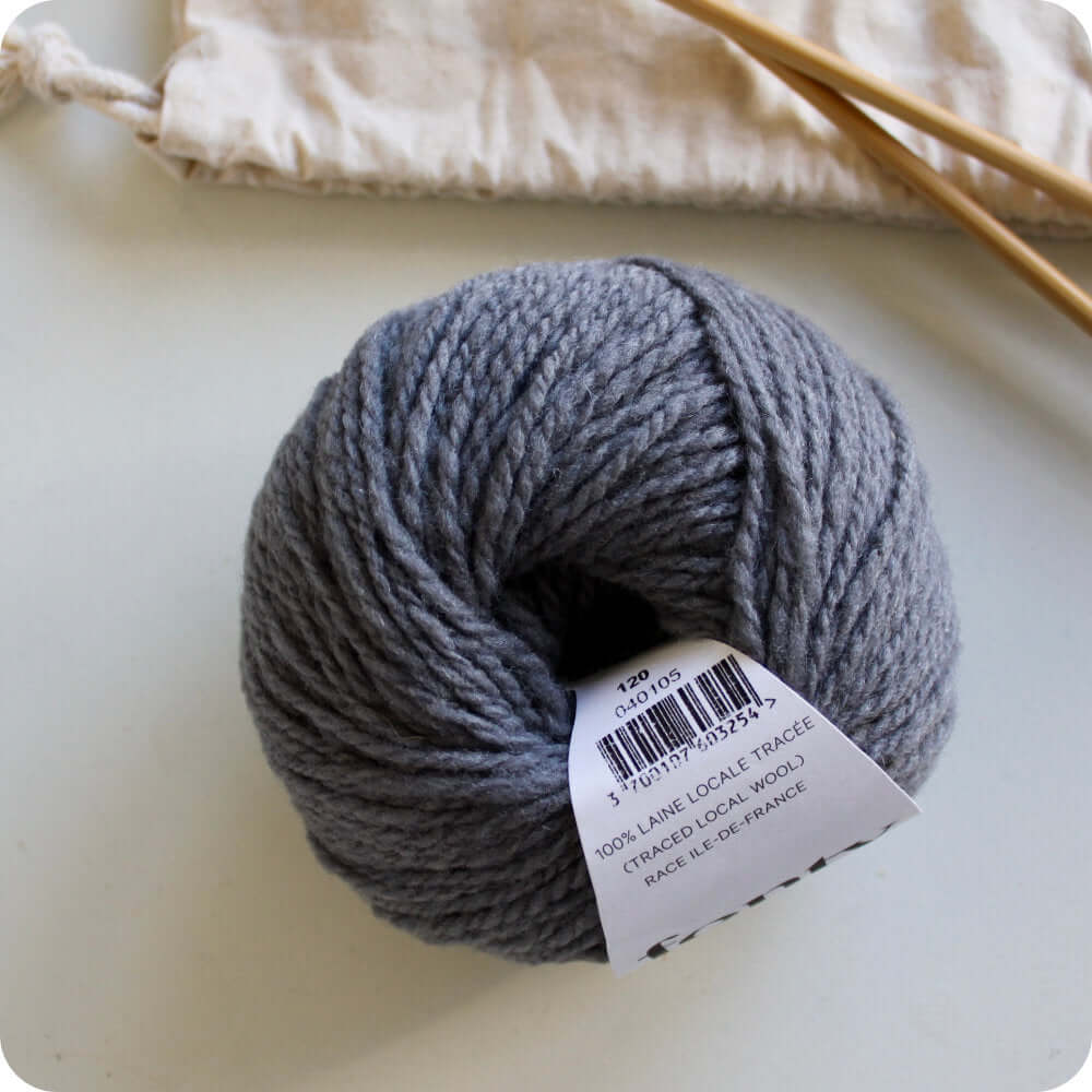 knauel strickwolle fonty 1880 grau
